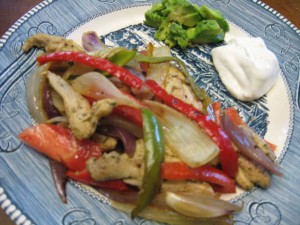 Sizzling Chicken Fajitas