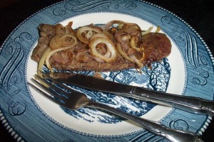 Beef Liver with Onions