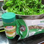 Pesto ingredients